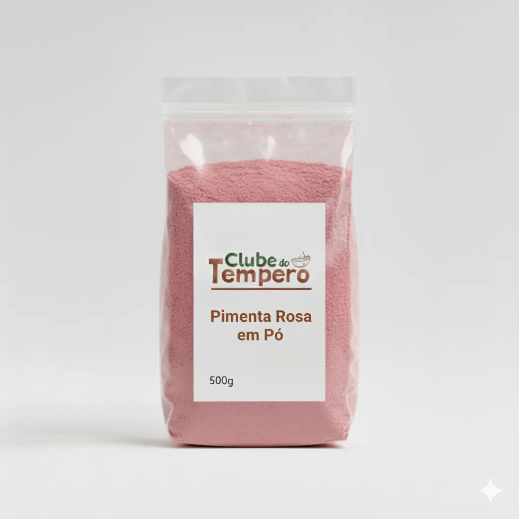 Pimenta Rosa em Pó Puro