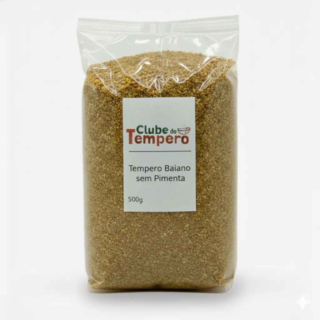 Tempero Bahiano sem Pimenta Natural (500 g)