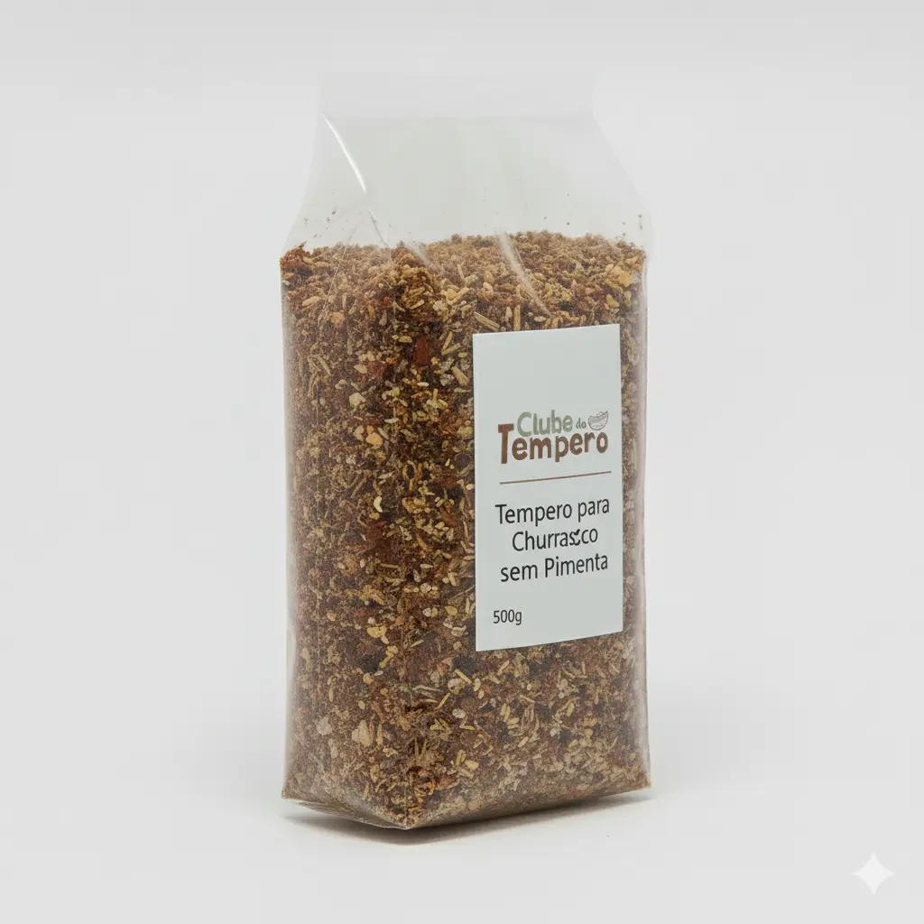 Tempero para Churrasco sem Pimenta Natural (500 g)