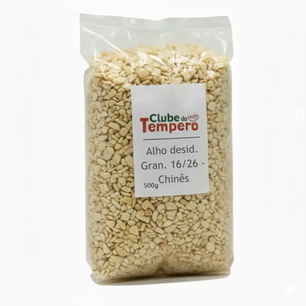 Alho Desidratado Granulado 16/26 Chinês 100% Natural