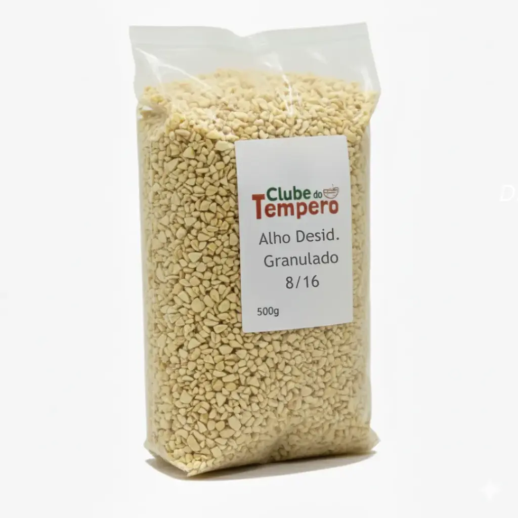 Alho Desidratado Granulado 8/16 Natural (500 g)