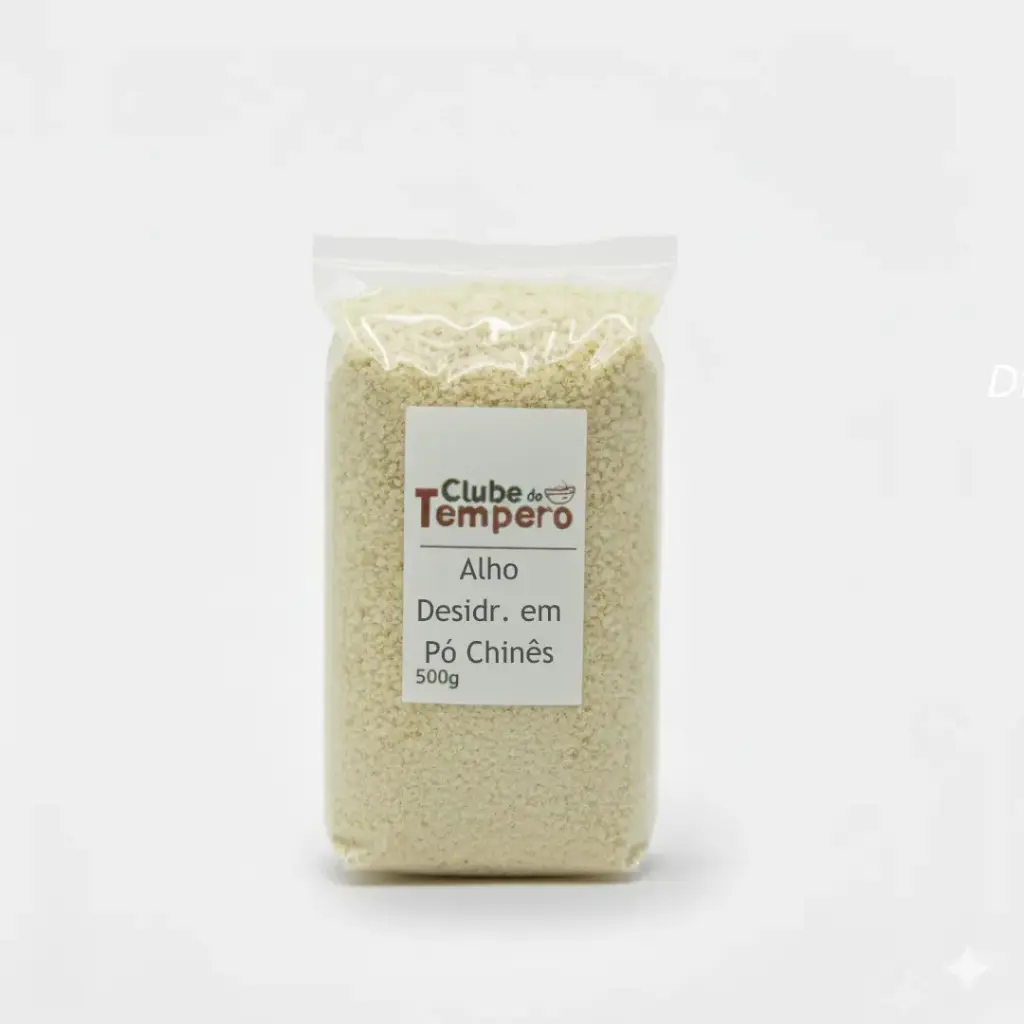 Alho Desidratado em Pó Chinês 100% Natural (500 g)