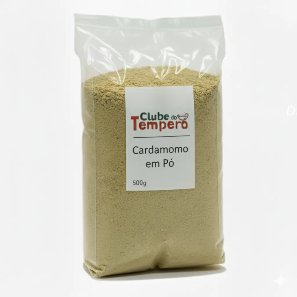 Cardamomo em Pó Natural (500 g)