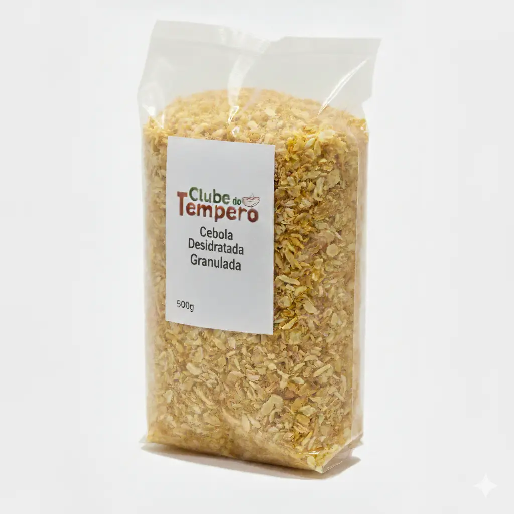 Cebola Desidratada Granulada – Natural (500 g)