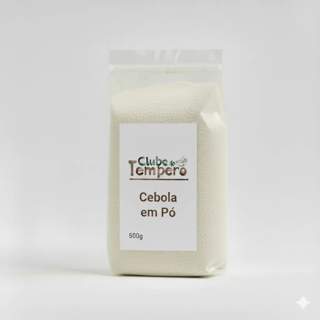 Cebola em Pó Puro e Natural