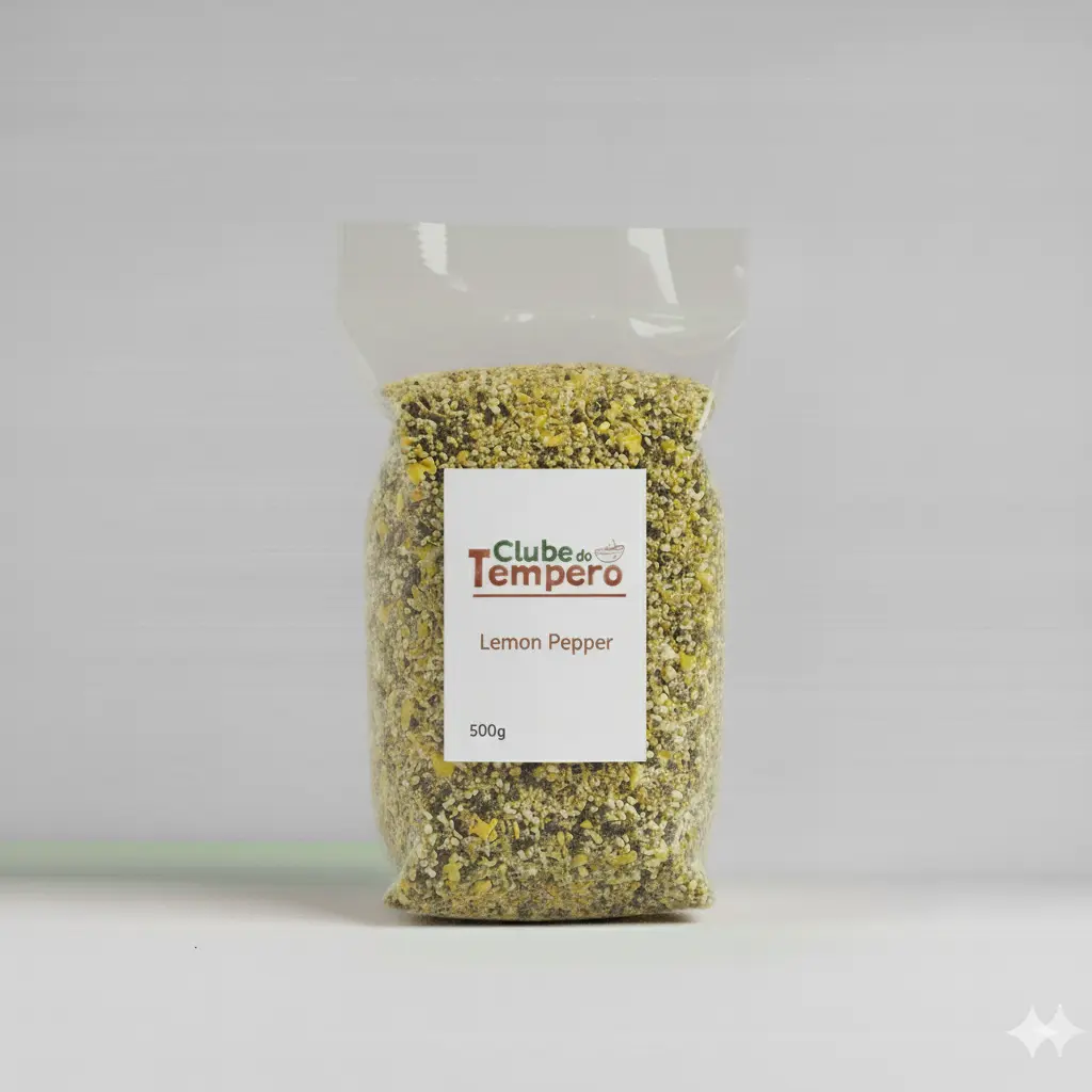 Lemon Pepper – 100% Temperos Naturais (500 g)
