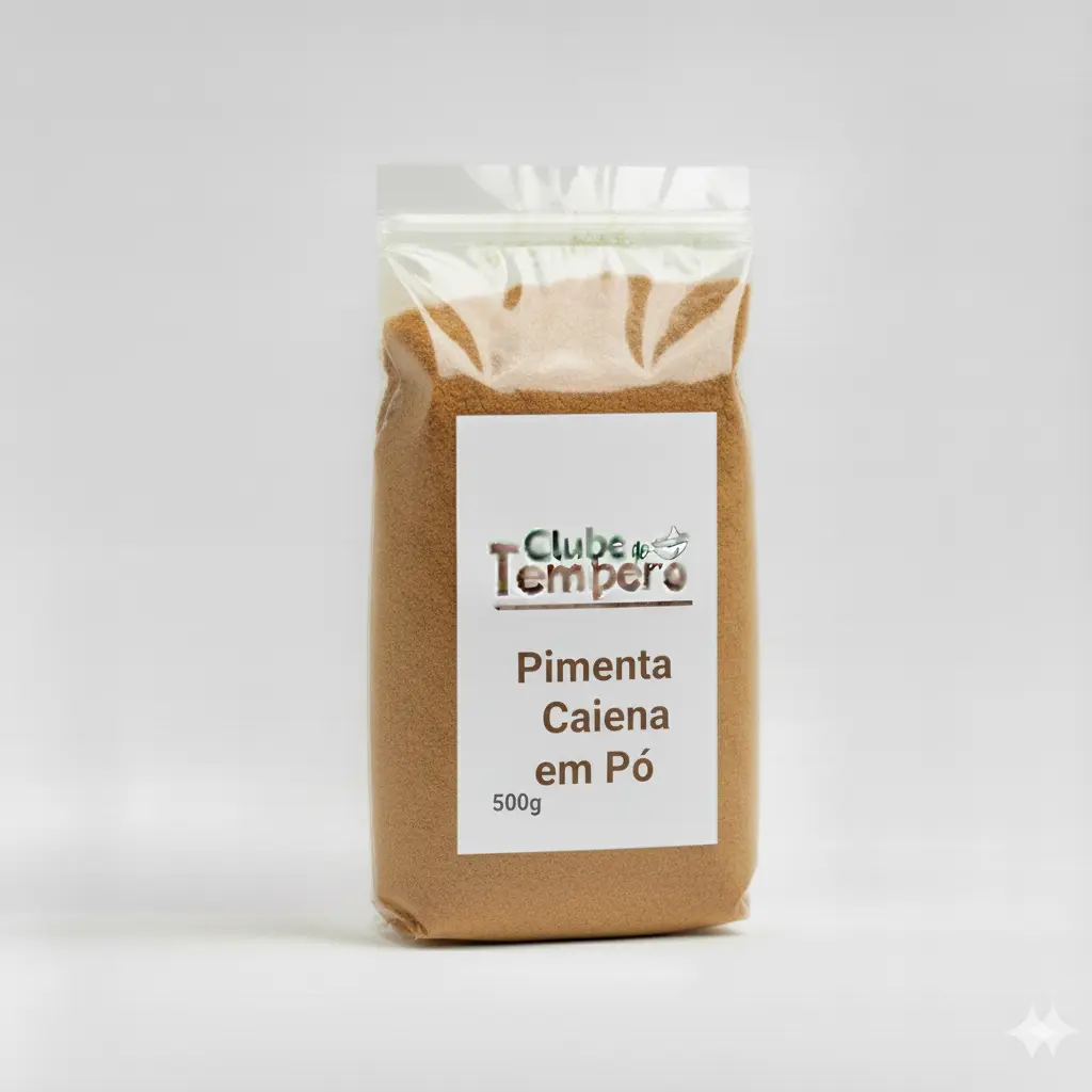 Pimenta Caiena em Pó Puro e Natural